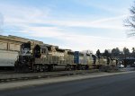 NS 5199 sits with 4 other Geeps outside the yard office